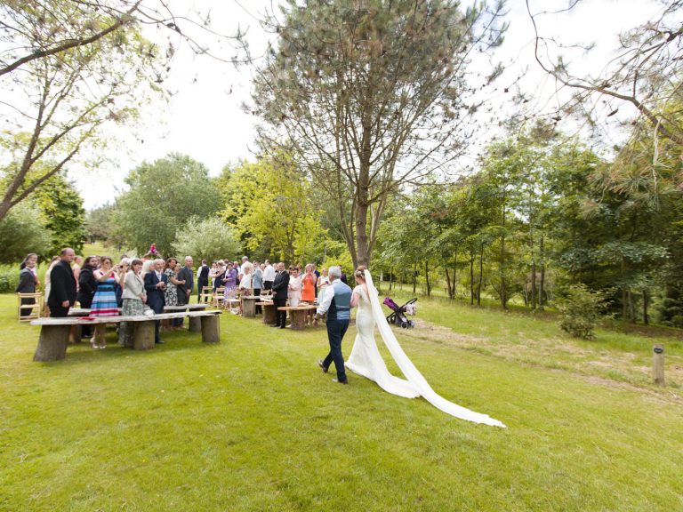 Outdoor Humanist Wedding | Kayleigh and Dan