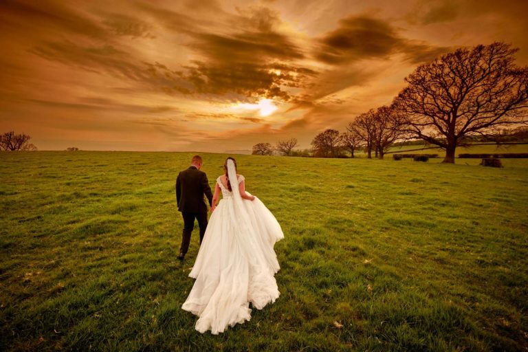 Golden Hour Sunset Wedding | Clive Blair Photography