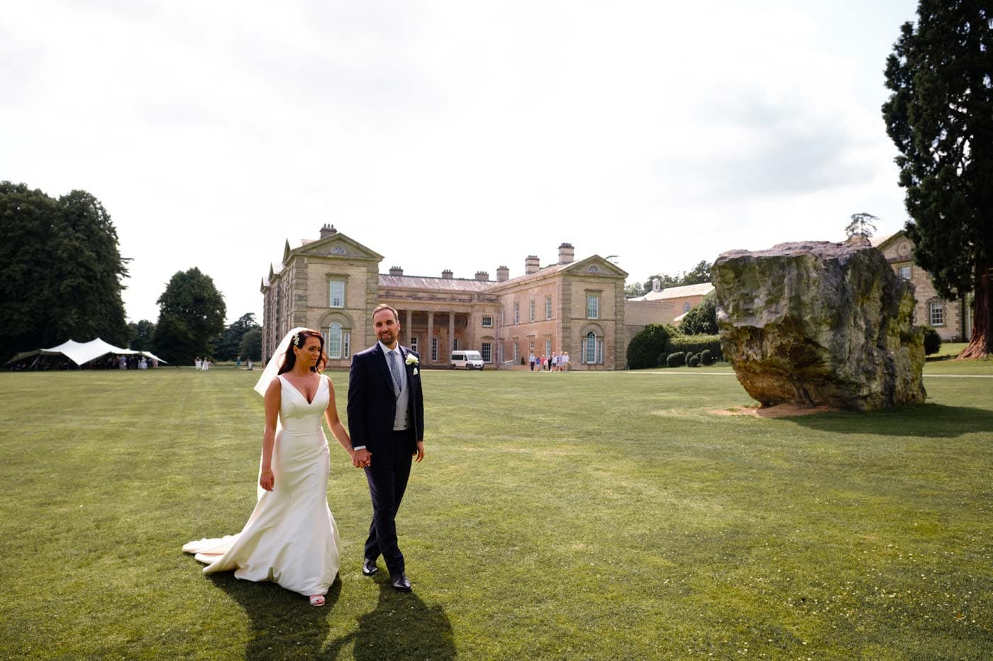 Bride and Groom at Compton Verney